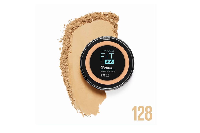 Maybelline Fit Me Matte + Poreless Pressed Powder – No. 128 | makeup | maybelline | compact-powder