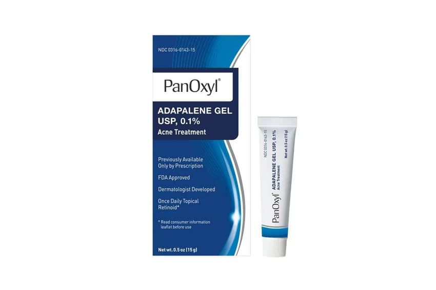 PanOxyl Adapalene Gel USP, 0.1% – 0.5 oz (15 g) | face-cream | acne | panoxyl | d5%
