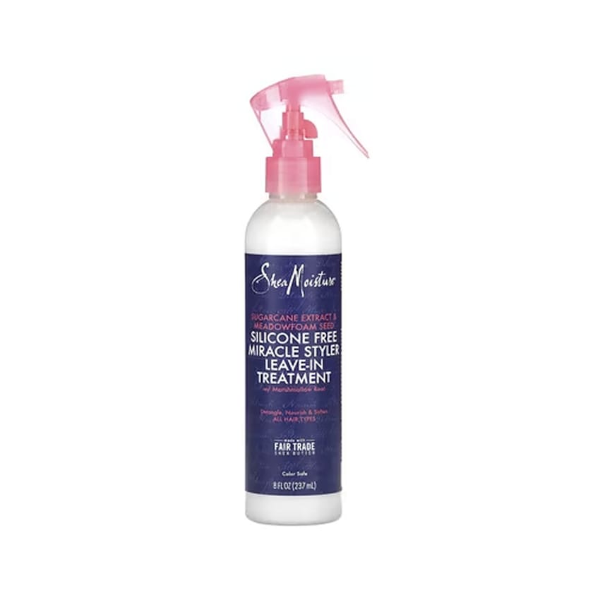 Shea Moisture Silicon Free Miracle Styler Leave-In Treatment -237ML