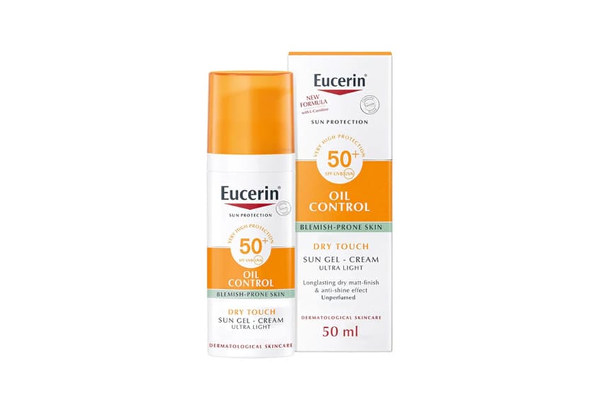 Eucerin Oil Control Dry Touch Sun Gel-Cream SPF 50 -50 ml | sun-care | sun-block | skin-care