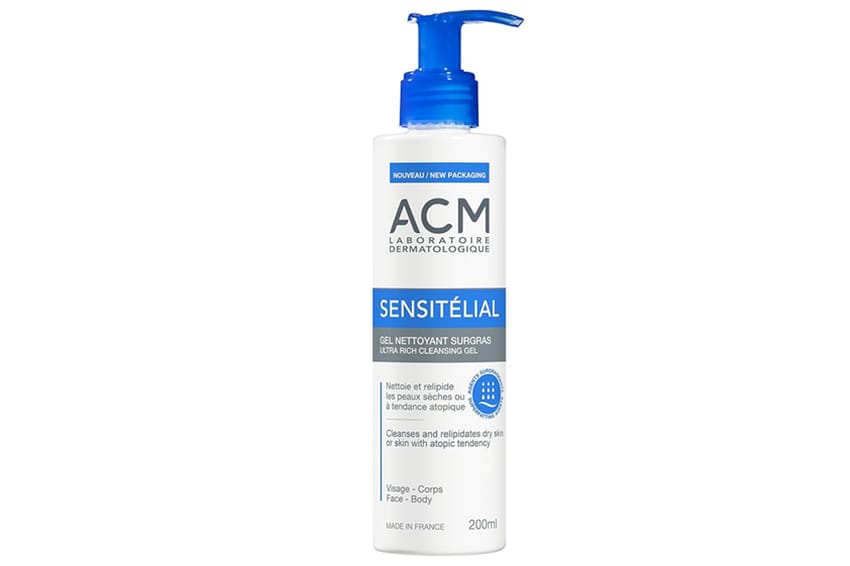 إيه سي إم سينسيتليال جل تنظيف فائق الغنى 200 مل | face-wash | skin-care | derma-skin | derma-skin-brands | face-care | cleansing-gel | acm