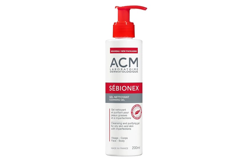 Sebionex Foaming Gel Face & Body 200mL – ACM Laboratoire Dermatologique