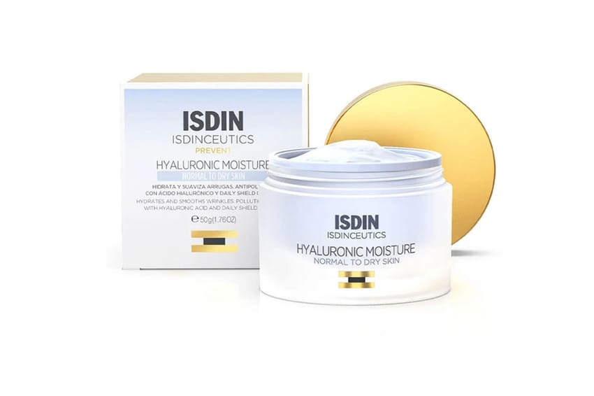 isdin isdinceutics prevent hyaluronic moisture normal to dry | face-moisture | skin-care | isdin | face-care | hyaluronic-acid