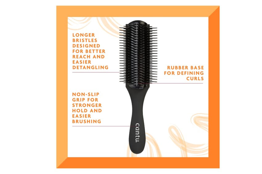 Cantu Detangle Wash Day Hair Brush – For Thick & Curly Hair product thumbnail 2
