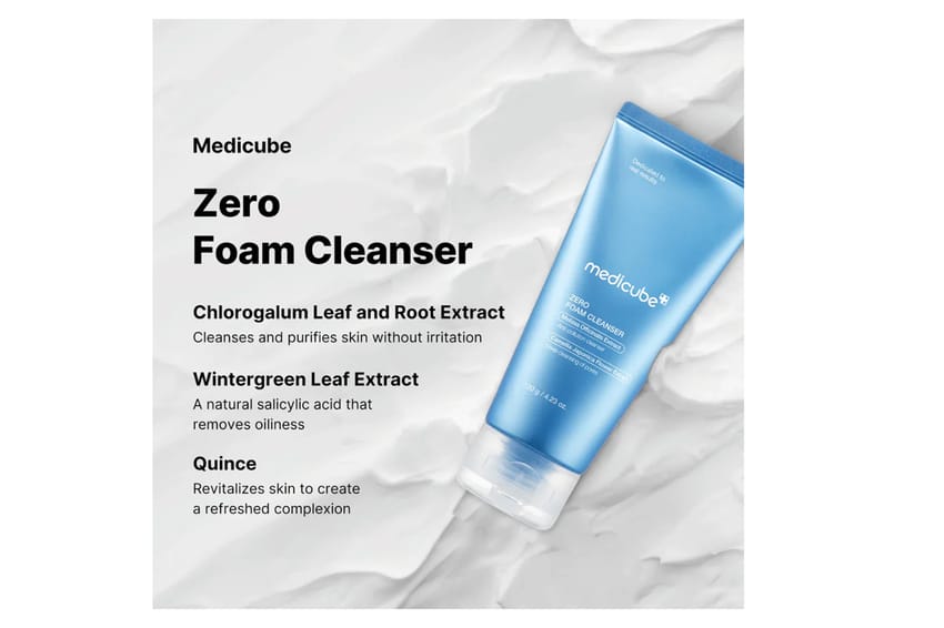 Medicube Zero Foam Cleanser – 120ml | face-wash | skin-care | cleansing | face-care | korean | medicube Medicube Zero Foam Cleanser – 120ml | face-wash | skin-care | cleansing | face-care | korean | medicube