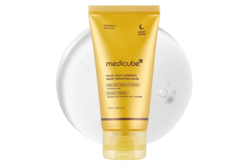 Medicube Kojic Acid Turmeric Night Wrapping Mask – 75ml | face-mask | skin-care | kojic-acid | face-care | korean | medicube