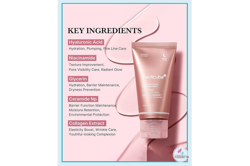 Medicube Collagen Night Wrapping Mask – 75ml product thumbnail 2