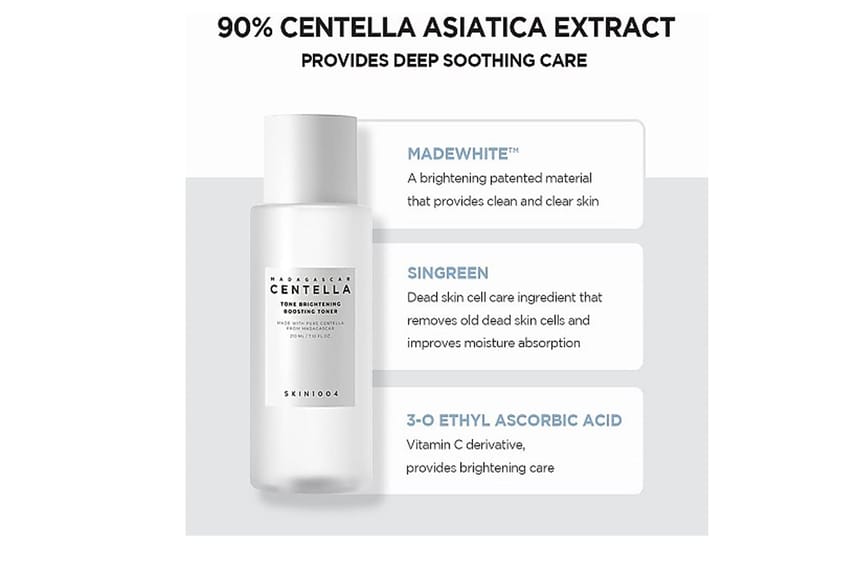 SKIN1004 Madagascar Centella Tone Brightening Boosting Toner – 210ml product thumbnail 2