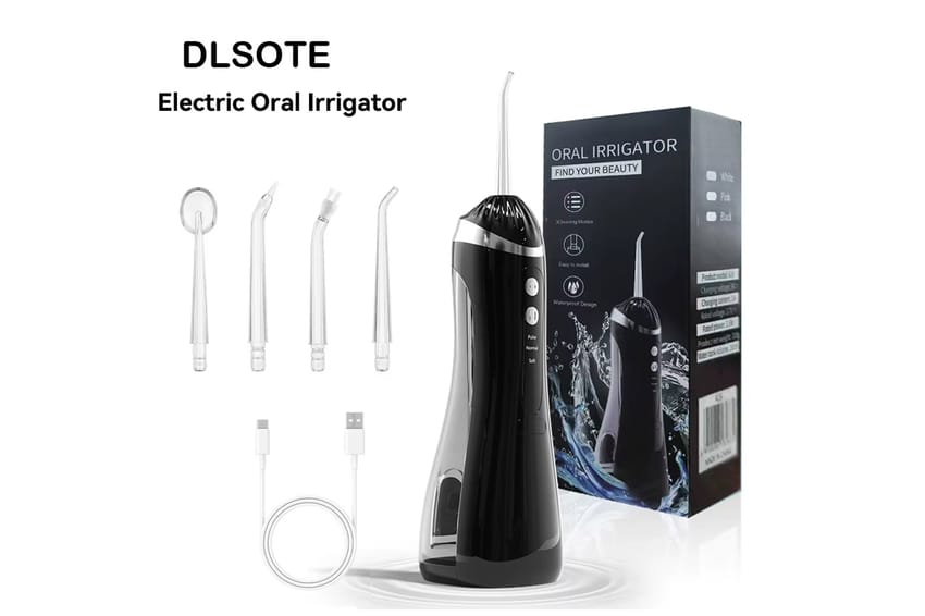 Oral Irrigator 3 Cleaning Modes Portable Rechargeable Waterproof IP65 Dental Water FlosserTeeth Whitening Jet Floss 200ML