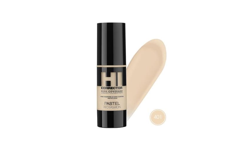 pastel corector high coverage foundation 401 30 ml