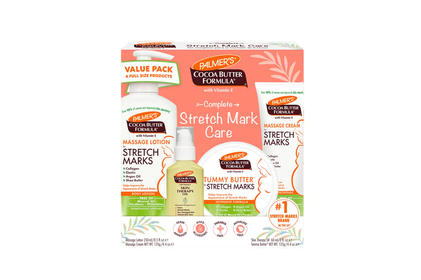 Palmer’s Complete Stretch Mark Care Set – 4 Full-Size Products