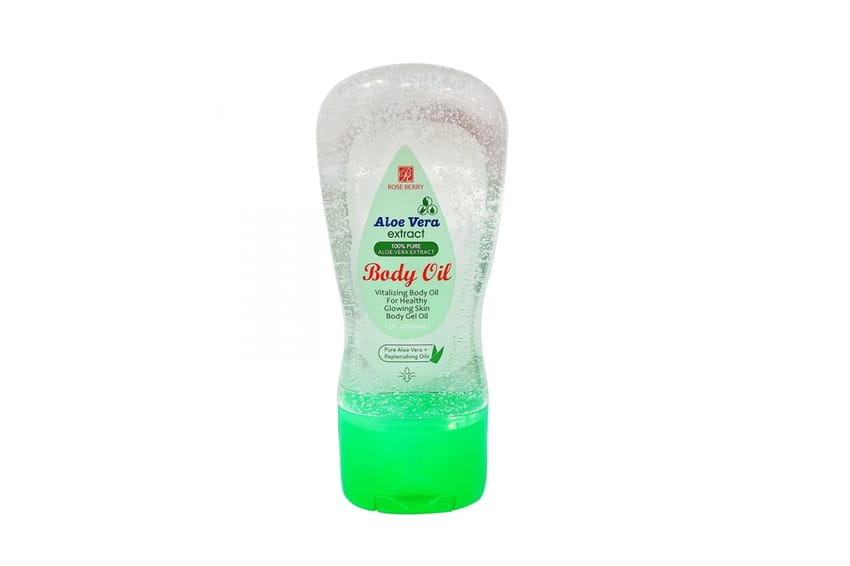 Roseberry Baby Oil with Aloe Vera Gel – 200 ml
