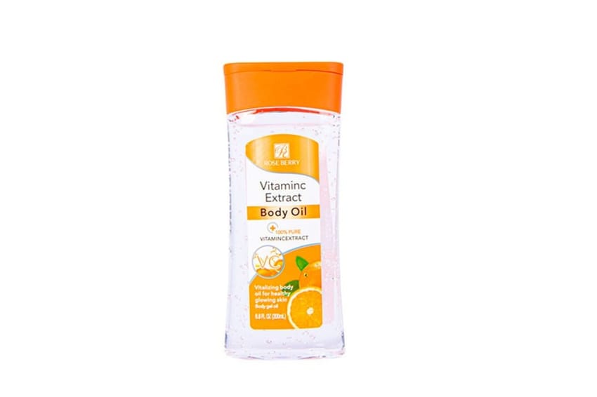 زيت الجسم بخلاصة فيتامين سي من روز بيري – 200 مل | body-oil | body-care | d5% | roseberry