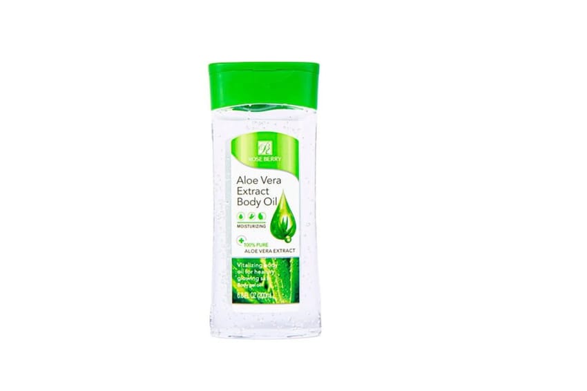 Rose Berry Aloe Vera Extract Body Oil – 200 ml