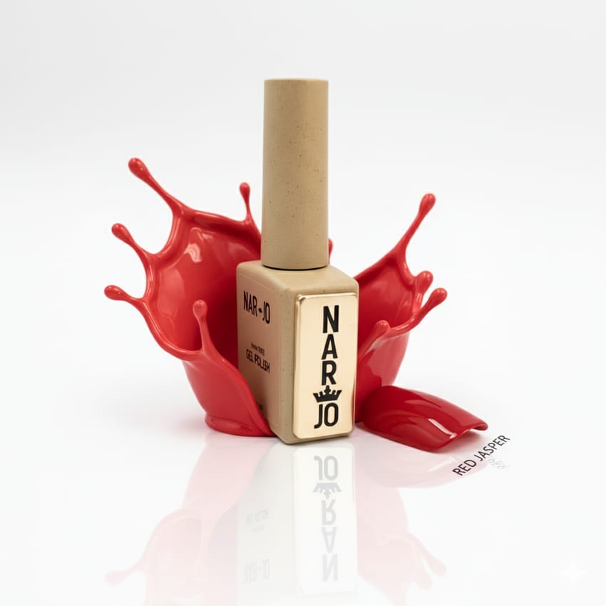 NAR JO Gelnish Nail Polish – Red Jasper (15 ml)