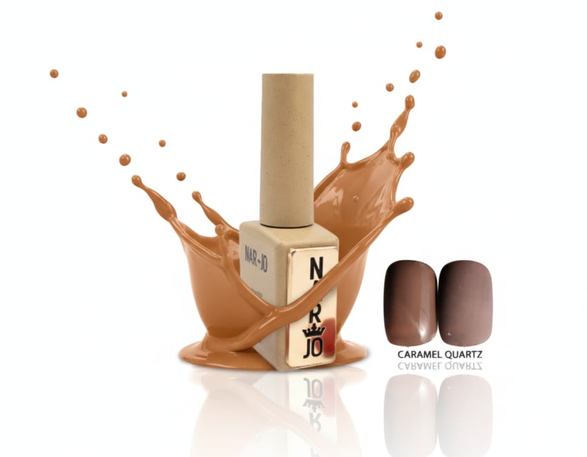 NAR JO Gelnish Nail Polish – Caramel Quartz (15 ml)