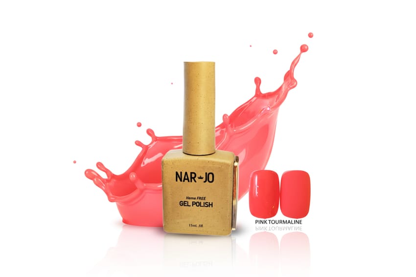 NAR JO Gelnish Nail Polish – Pink Tourmaline (15 ml)