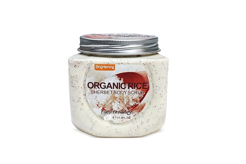 سكراب الجسم بالأرز العضوي من فروت أوف ذا ووكالي – 350 جم | body-care | body-scrub