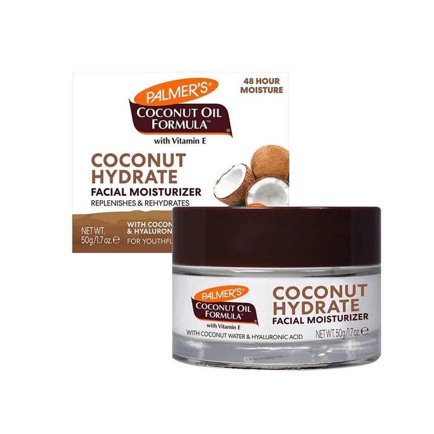 كريم بالمـرز المرطب للوجه بزيت جوز الهند 50 جم | face-moisture | palmers | skin-care