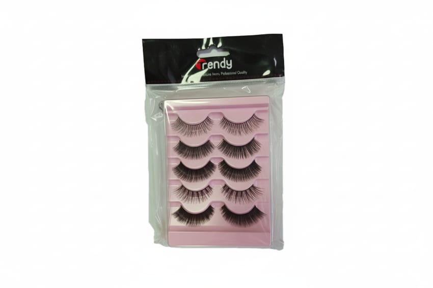 Trendy 5 Pairs Reusable False Eyelashes - Natural Look & Vol | eyelashes