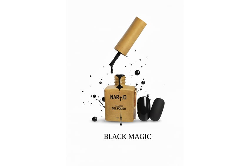 Nar Jo Gel Polish – Black Magic – HEMA Free – 15ml