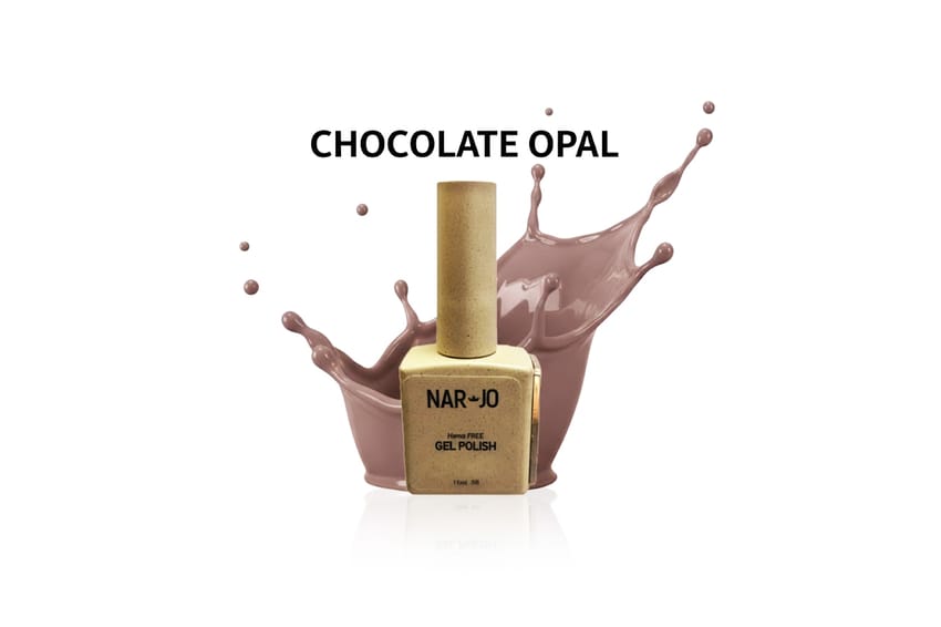 Nar Jo Gel Polish – Chocolate Opal – HEMA Free – 15ml product thumbnail 2