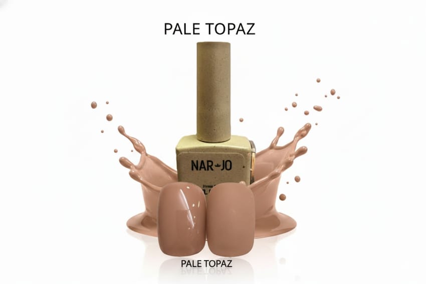Nar Jo Gel Polish – Pale Topaz – HEMA Free – 15ml