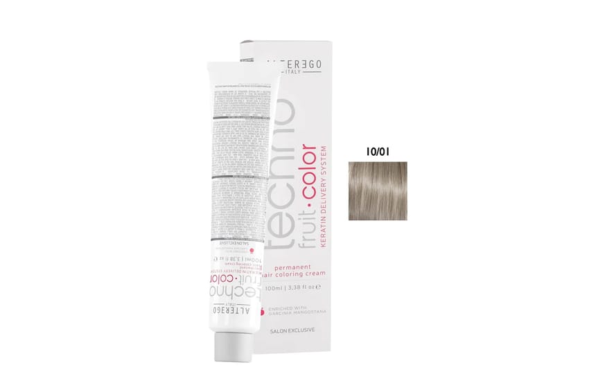 Alter Ego Italy Techno Fruit Color 10/01 Platinum Ash Blond | hair-color | alterego | techno-fruit Alter Ego Italy Techno Fruit Color 10/01 Platinum Ash Blond | hair-color | alterego | techno-fruit