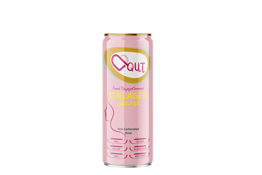 مشروب كولاجين QUT (غير غازي) - لبشرة نضرة وحيوية متكاملة 250 | collagen | supplements