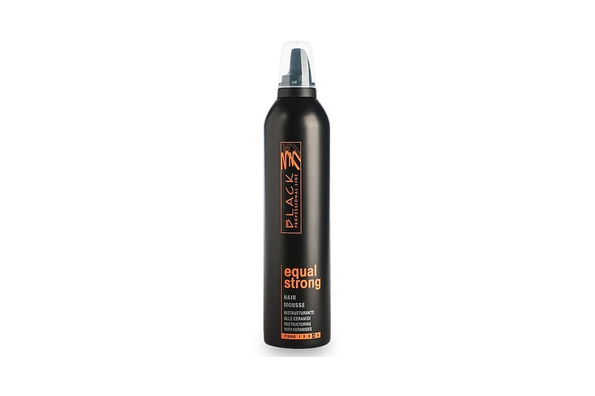 Black Professional Line Equal Strong Mousse – 400 ml | hair-treatment | nail-art | hair-spray | nail-acrylics | fake-nails | hair-care | nail-care | d5%