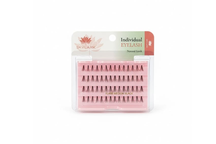 رموش سكايـلارك الفردية – Flare Medium Black | eyelashes | d5%