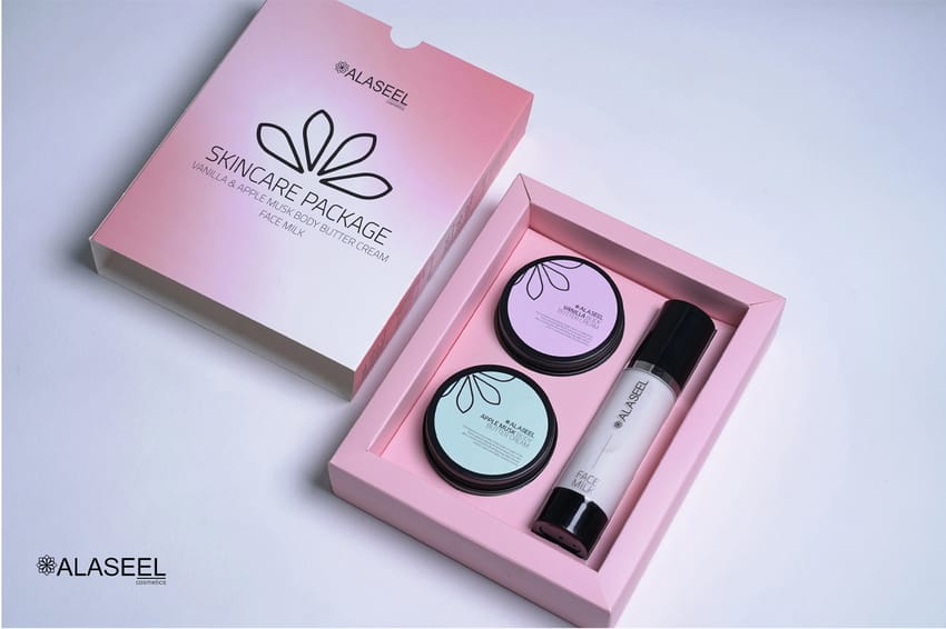 بكج العناية بالبشرة الثلاثي – AlAseel فيـس ميلك + زبدة جسم | body-care | skin-care | alaseel | d5%