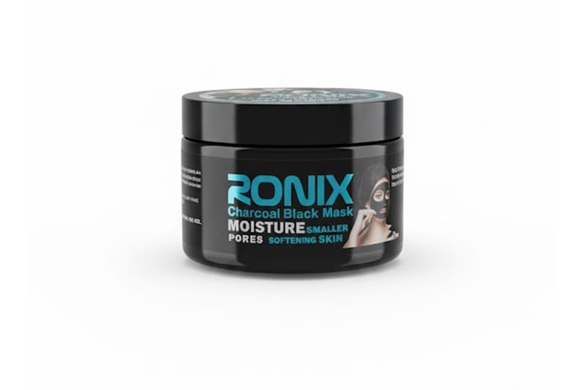 Ronix Peel Off Facial Mask Charcoal – 250 ml | skin-treatment | peeling | face-mask | skin-care | d5%