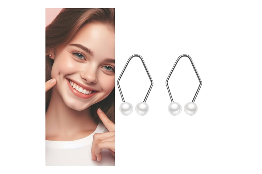 2 Pcs Dimple Makers – Smile Exerciser for Natural Dimples