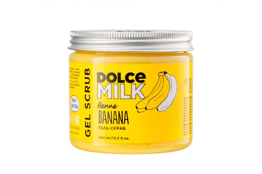 Dolce Milk Banana Gel Scrub – 400 ml