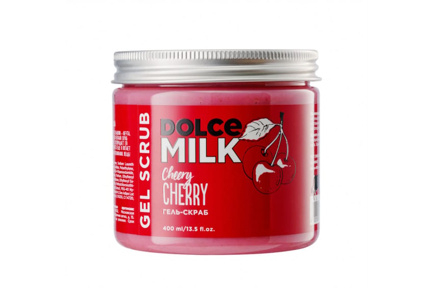 دولتشي ميلك مقشّر جل بالكرز – 400 مل | body-care | body-scrub | d5% | dolce-milk