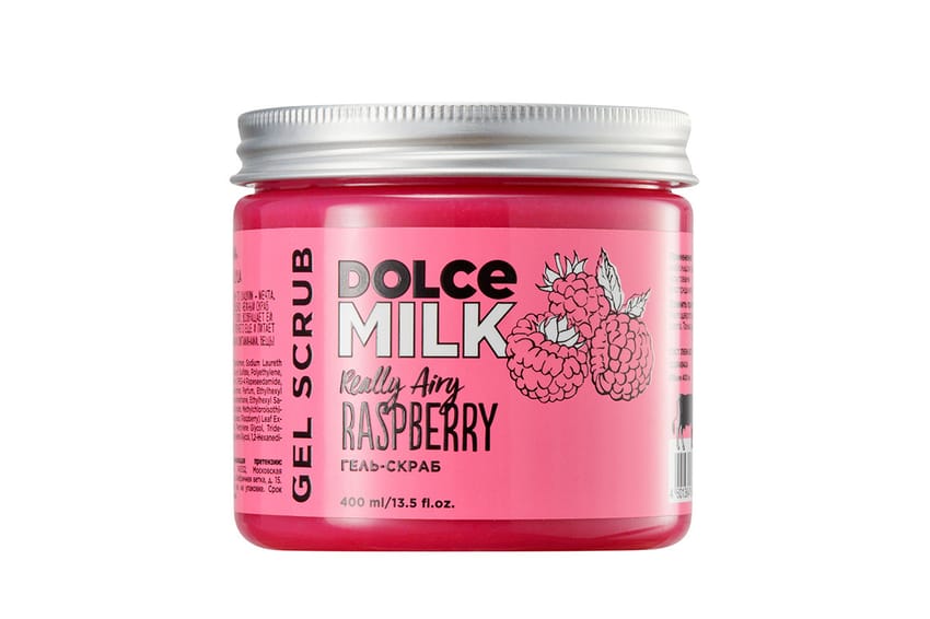 Dolce Milk Raspberry Gel Scrub – 400 ml