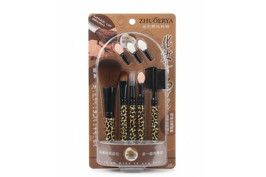 ZHUOER Professional Makeup Brushes – 5pcs