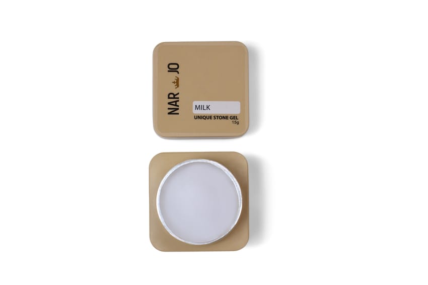 NAR JO Unique Stone Gel – Milk 15g (Nail Builder Gel)