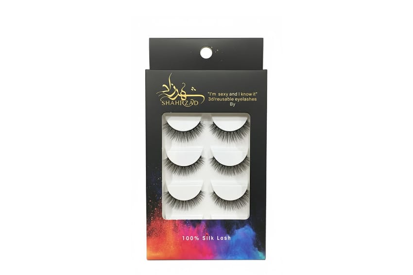 Shahrazad 3D Reusable Eyelashes – 100% Silk – X05 | eyelashes | eyelash-tools