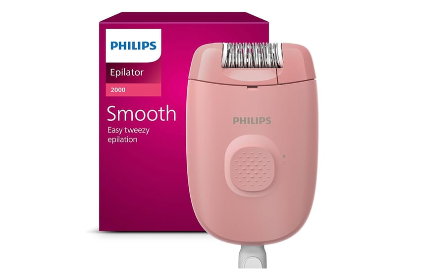 Philips Epilator Series 2000 BRE229/00 – Corded Epilator for Legs