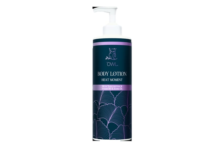 Owl Heat Moment Body Lotion with Shea Butter, Vitamin B5 & Jojoba Oil -250 ML
