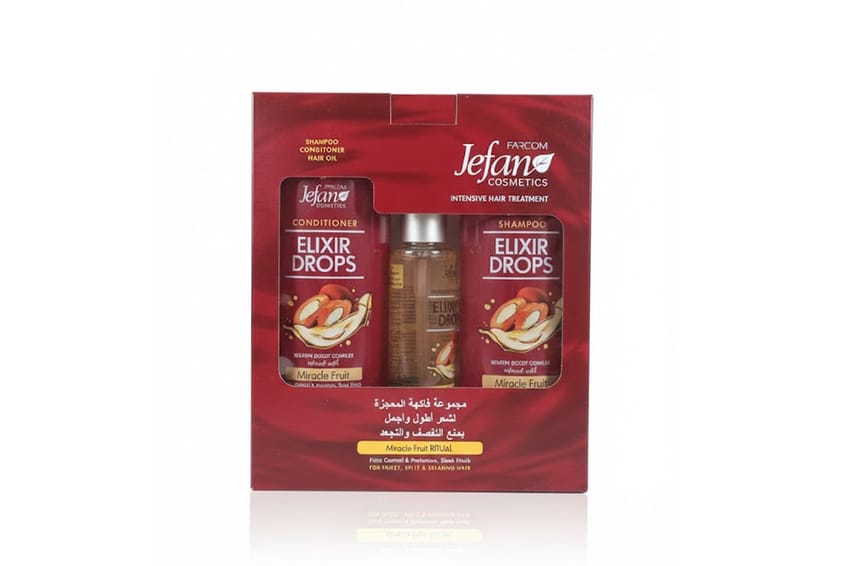 مجموعة Elixir Drops من Jefan Cosmetics | shampoo-and-conditioner | hair-care
