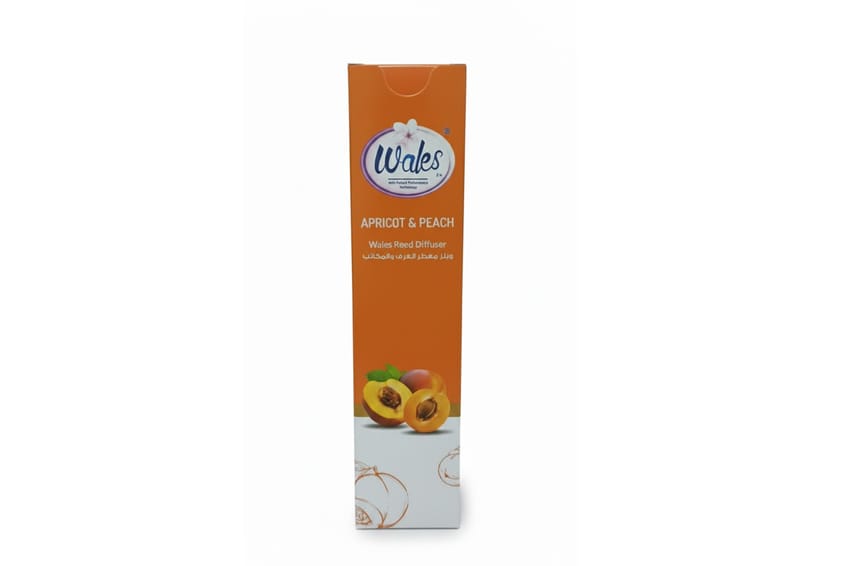Wales Apricot & Peach Diffuser - 130 ML | wales | diffuser