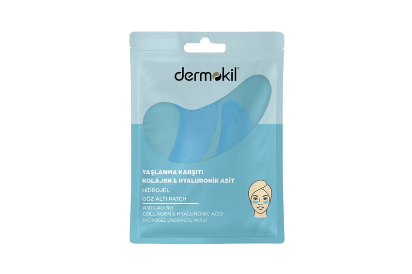 Dermokil – رقعتي تحت العين بالكولاجين وحمض الهيالورونيك | eye-lifting | skin-care | dermokil