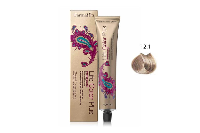 صبغة شعر فارمافيتا 12/1 أشقر رمادي خاص جديد | oxydant-dye | hair-colour | farmavita