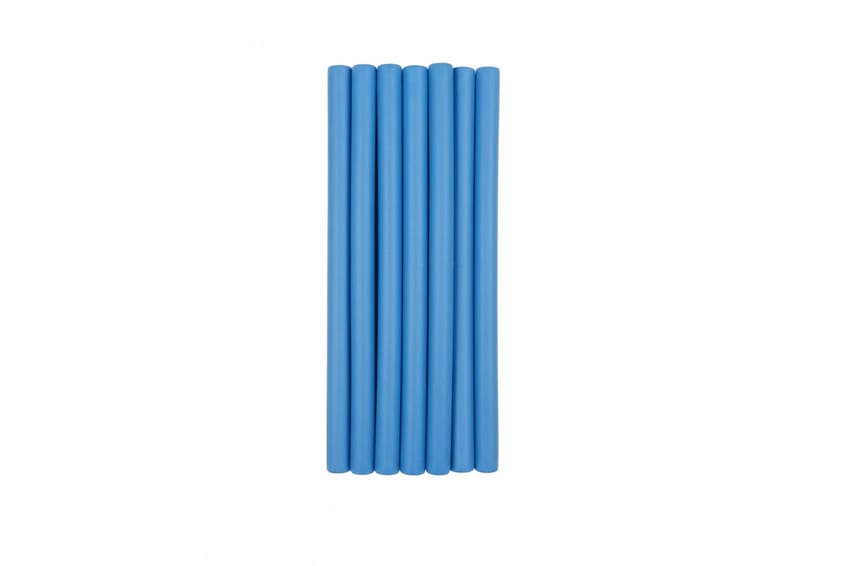 Foam Hair Curlers – Blue 6 pieces
