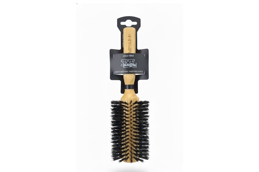 فرشاة 3VE الخشبية المستديرة كبيرة الحجم – موديل 1430 | hair-brushes | 3ve