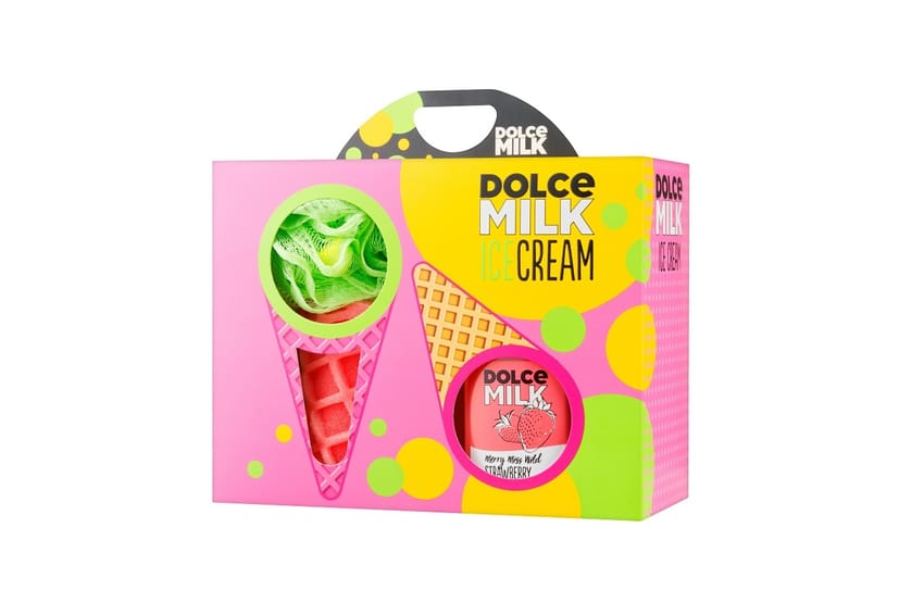 Dolce Milk Ice Cream Set -STRAWBERRY
