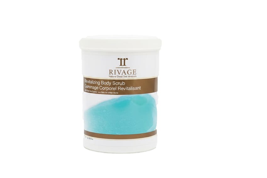 مقشّر جسم منشّط Rivage مع بلورات البحر الميت – 1 كجم (حاوية | skin-treatment | dead-sea | skin-care | rivage | body-scrub